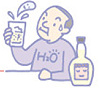 2.アルコールも水分です。